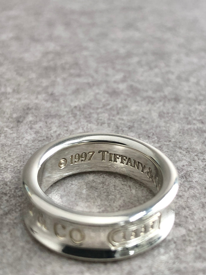 Tiffany & Co. SILVER925 Ring Silver Vintage nk48ym