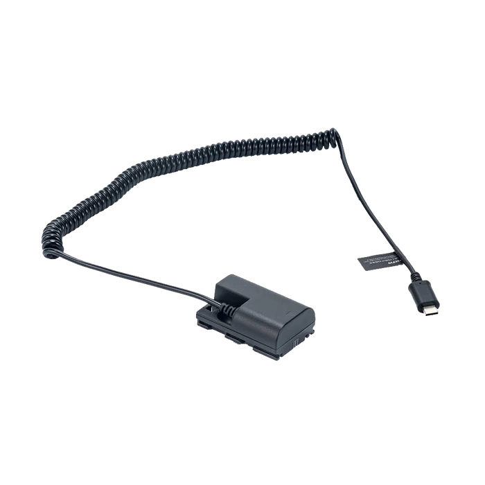 Tilta Canon LP-E6 Dummy Battery to USB-C Power Cable (12.5cm)