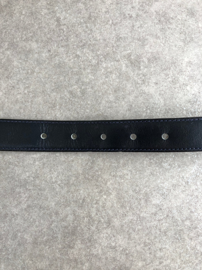 CELINE Triomphe Belt Black Vintage duzzud