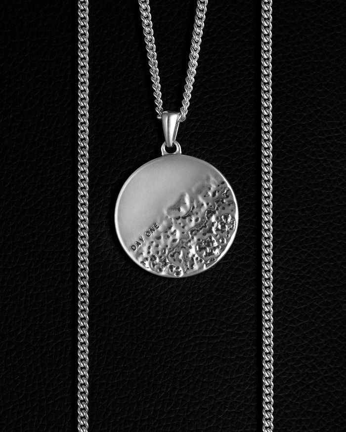 Day One Necklace For Men on Neck