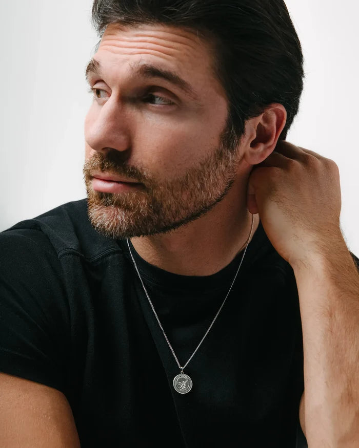Mens Vini Vidi Vici Pendant Necklace