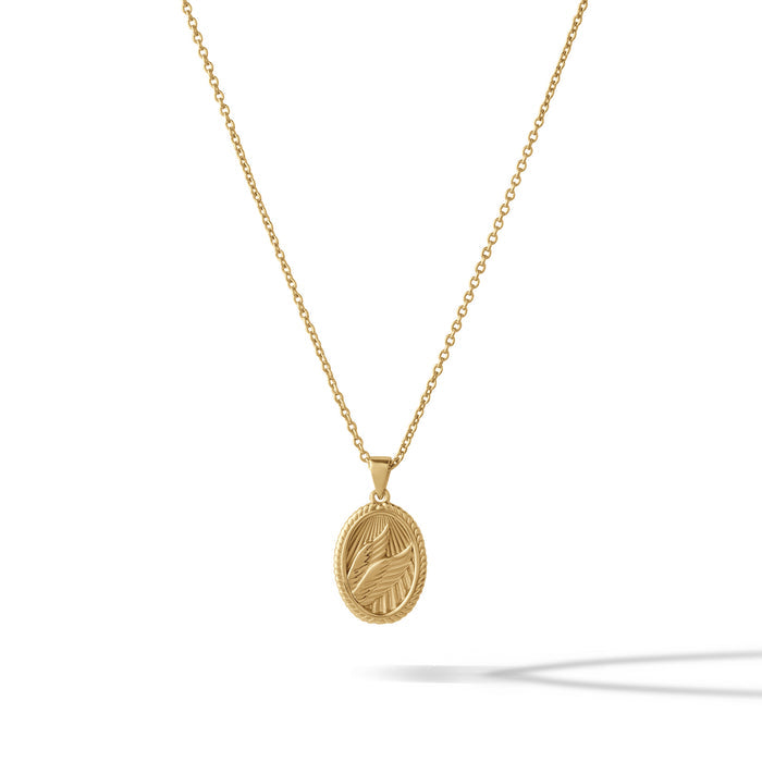Victory: Wings Necklace - Gold