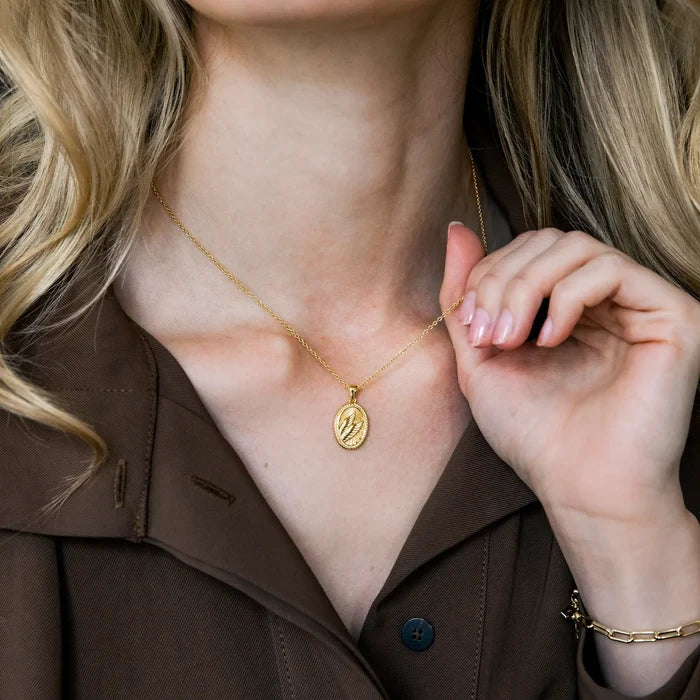 Victory: Wings Necklace - Gold