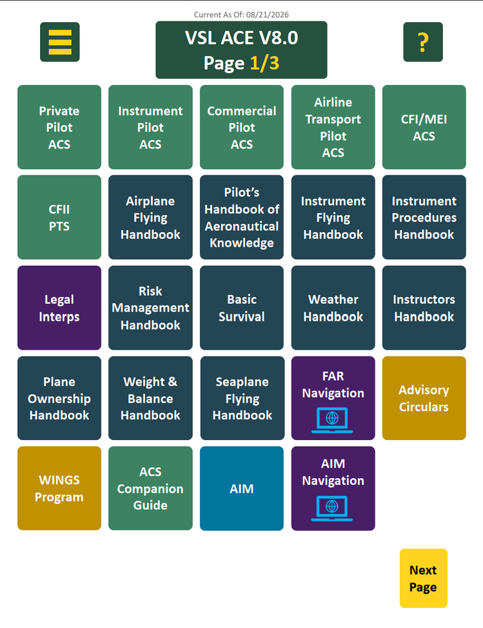VSL ACE Guide - FAA Reference System for Pilots