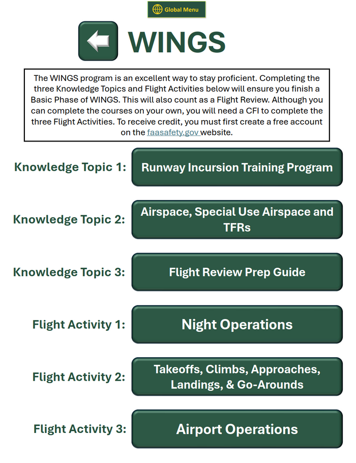 VSL Sport ACE Guide - FAA Reference System for Sport Pilots
