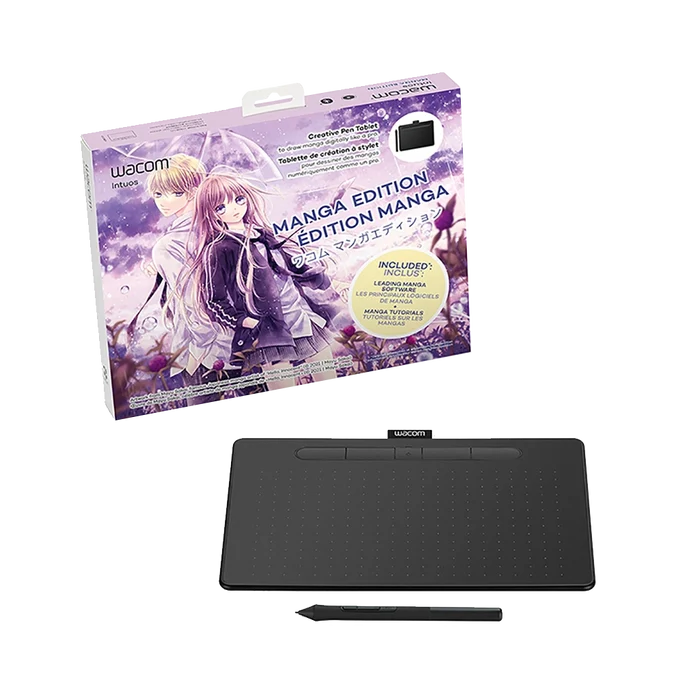 Wacom Intuos Bluetooth Black Manga Edition (Small)