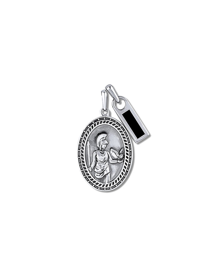 Mens Wisdom Pendant Necklace