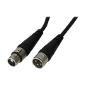 XLR Male to Female Audio Cable (5m)