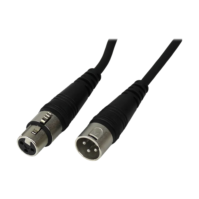 XLR Male to Female Audio Cable (5m)