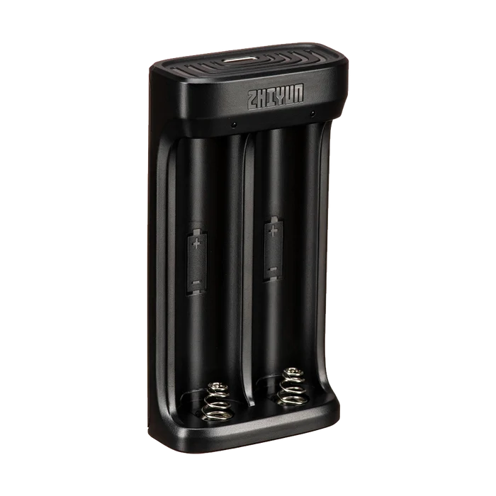 Zhiyun-Tech 2-Bay 18650 Battery Charger (Black)